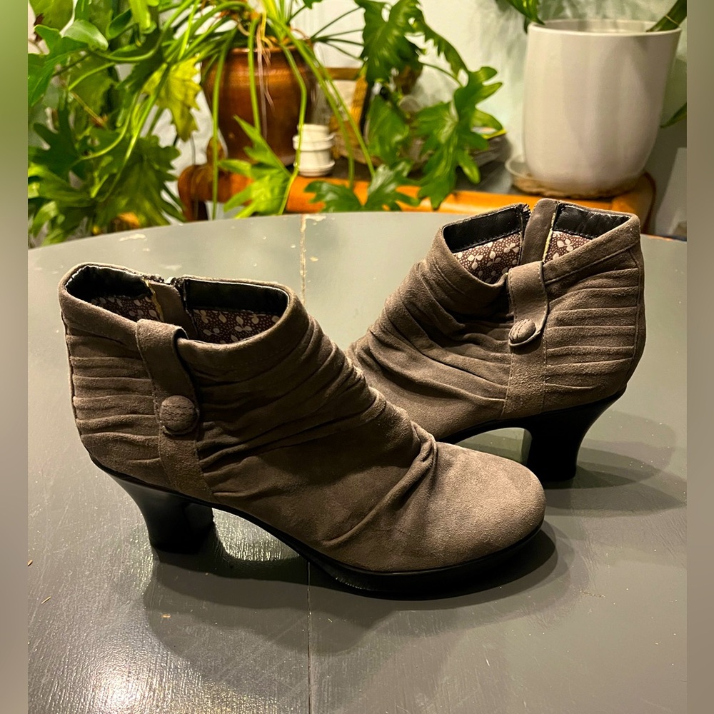 Dansko Grey Booties